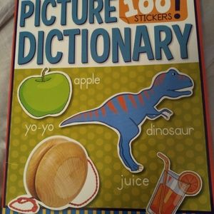 Children's my first book of stickers new